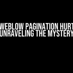 Does Weblow Pagination Hurt SEO? Unraveling the Mystery